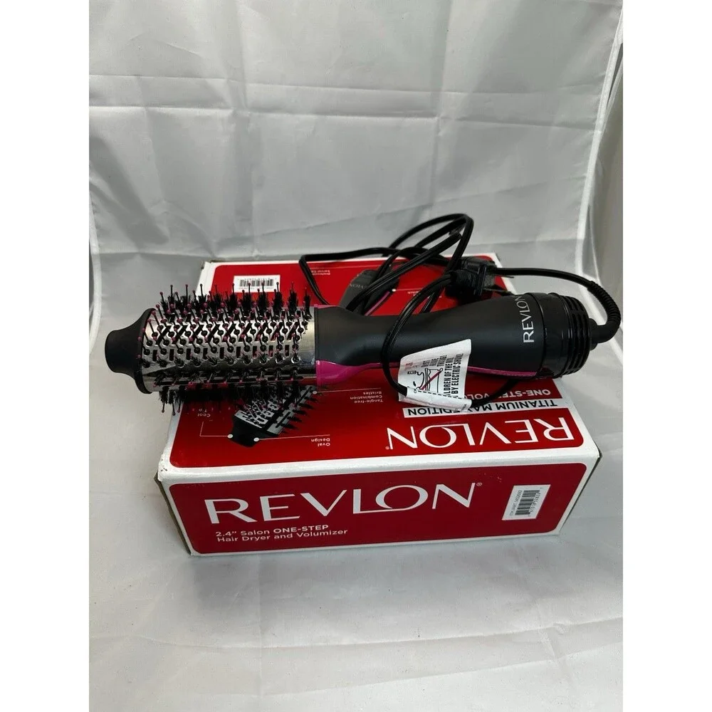 REVLON One-Step Volumizer Titanium Max Edition Hair Brush Dryer